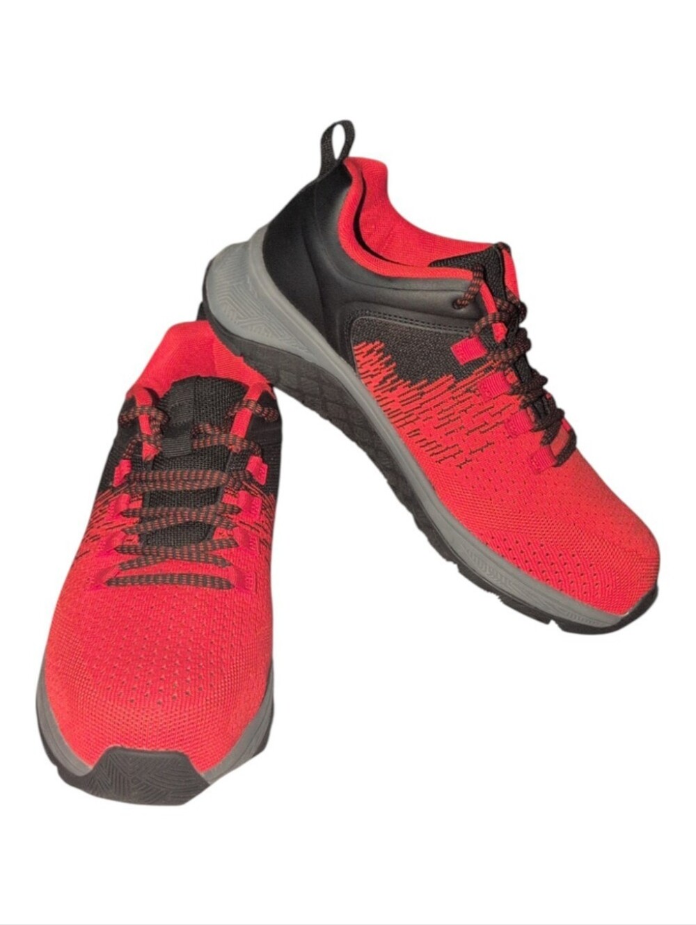 Thorogood Men's Red Low Work Safety Shoes Eva Midsole& Footbed Size 9.5 Medium